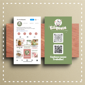 Cartão Personalizado Feed em Couché Brilho Couché 250g 9x5cm Frente e Verso Verniz total Frente Corte reto 